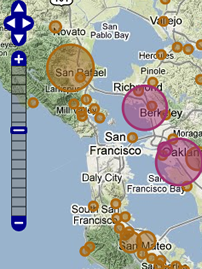 2011 Sewage Spill Map