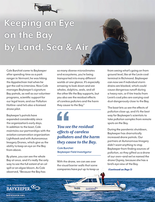 Baykeeper Winter Newsletter
